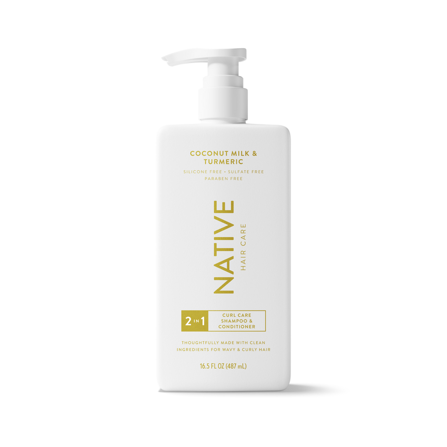 Curl Care 2-in-1 Shampoo & Conditioner - Simple Support (16.5oz)