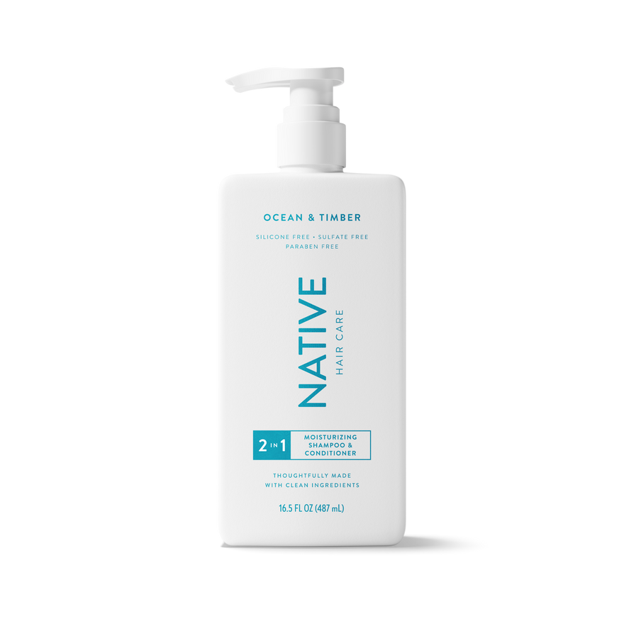 2-in-1 Shampoo & Conditioner - Smooth Finish (16.5oz)